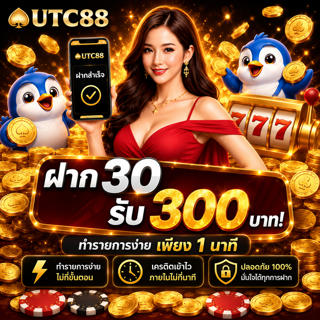 ฝาก 30 รับ 300